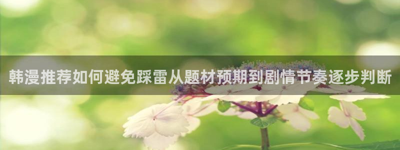 梦漫漫画APP排行榜:韩漫推荐如何避免踩雷从题材预期到剧情节奏逐步判断